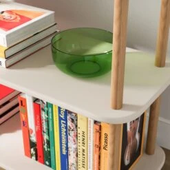 Elements Miller Low Bookcase, Stone 11 Elements Miller Low Bookcase, Stone -Elements 30895134 alt02