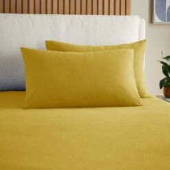 Elements Cotton Jersey Plain Standard Pillowcase​ Pair -Elements 30896533