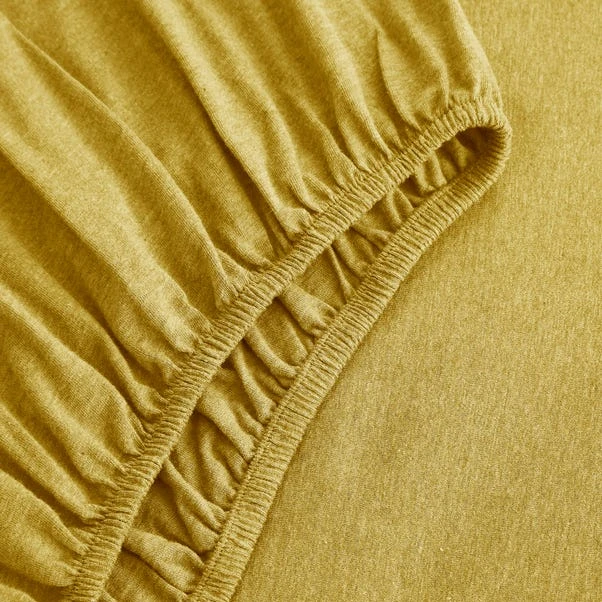 Elements Cotton Jersey Plain Fitted Sheet 15 Elements Cotton Jersey Plain Fitted Sheet - Image 13