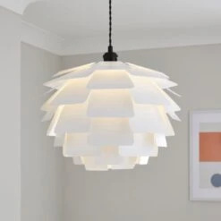 Elements Kerr Easy Fit Pendant Shade 30 Elements Kerr Easy Fit Pendant Shade -Elements 30898654