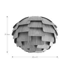 Elements Kerr Easy Fit Pendant Shade 29 Elements Kerr Easy Fit Pendant Shade -Elements 30898655 alt08