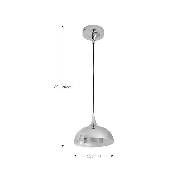 Elements Lennon 2 Tier Dome Mini Pendant Light 8 Elements Lennon 2 Tier Dome Mini Pendant Light - Image 6