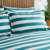Elements Bold Stripe Teal Oxford Pillowcase 2 Elements Bold Stripe Teal Oxford Pillowcase -Elements 30902655